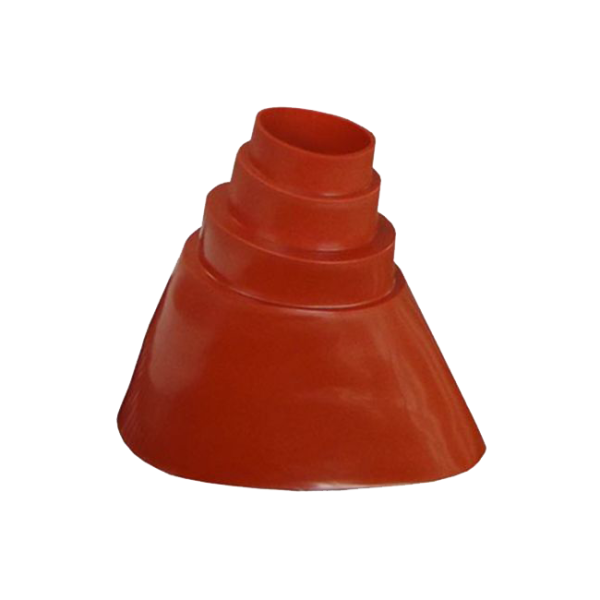 Gummimanschette für Dachabdeckung Rot 38-60 mm